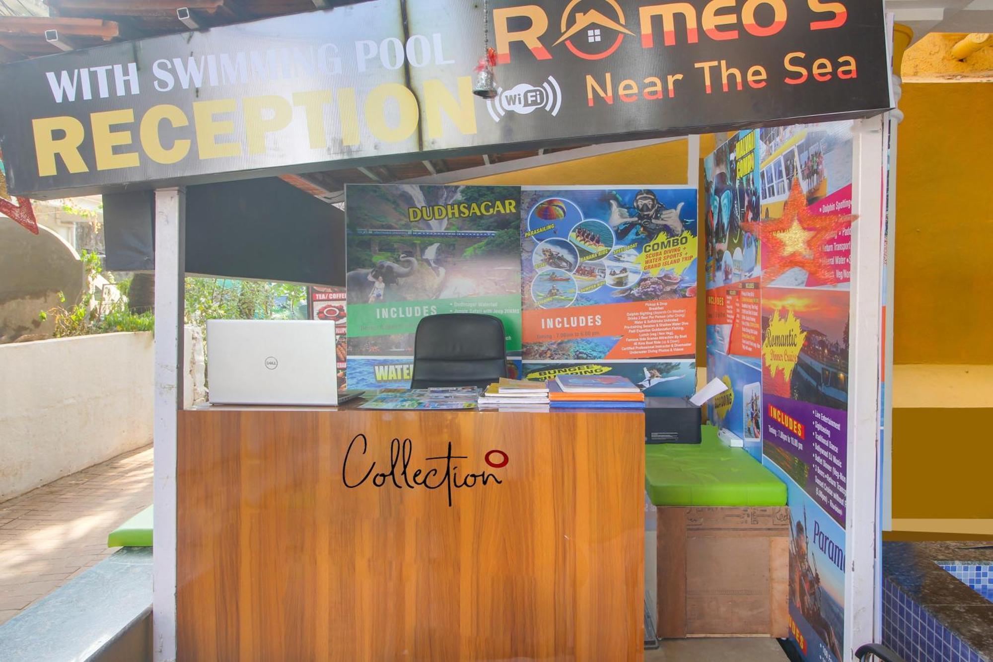 Collection O Romeos Place Baga Beach Hotell Calangute Exteriör bild